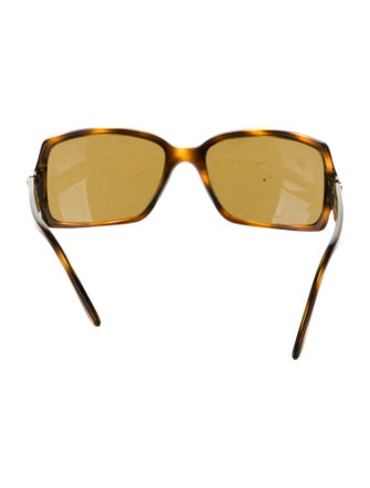 Chanel Interlocking CC Logo Square Sunglasses