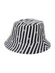 Chanel CC Stripe Bucket Hat
