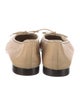 Chanel Interlocking CC Logo Lambskin Ballet Flats