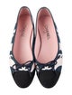 Chanel 2021 Interlocking CC Logo Ballet Flats