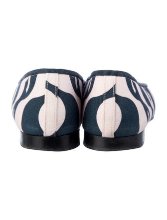 Chanel 2021 Interlocking CC Logo Ballet Flats