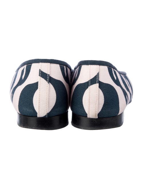 Chanel 2021 Interlocking CC Logo Ballet Flats