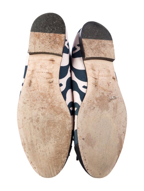 Chanel 2021 Interlocking CC Logo Ballet Flats