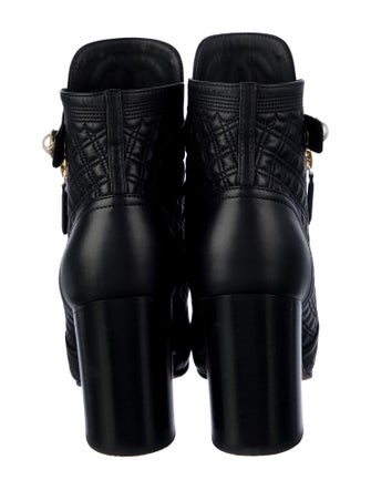Chanel 2019 Interlocking CC Logo Boots
