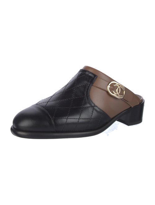 Chanel 2016 Interlocking CC Logo Mules