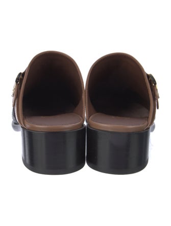 Chanel 2016 Interlocking CC Logo Mules
