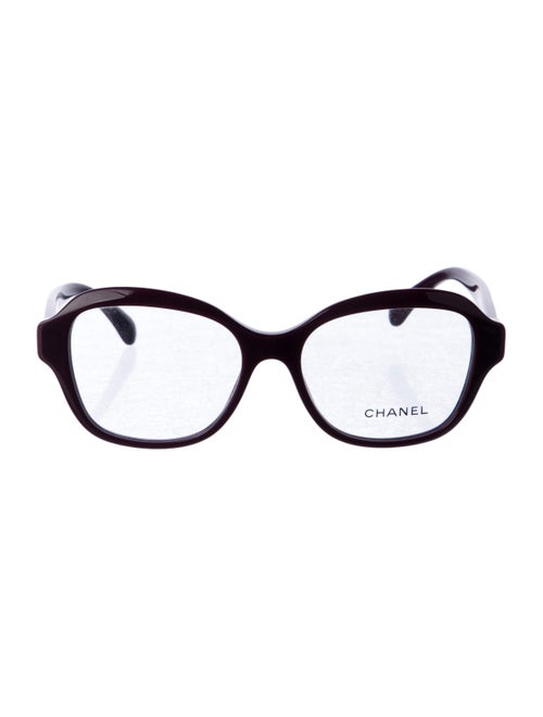 Chanel Interlocking CC Logo Oversize Eyeglasses
