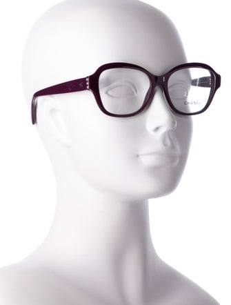 Chanel Interlocking CC Logo Oversize Eyeglasses