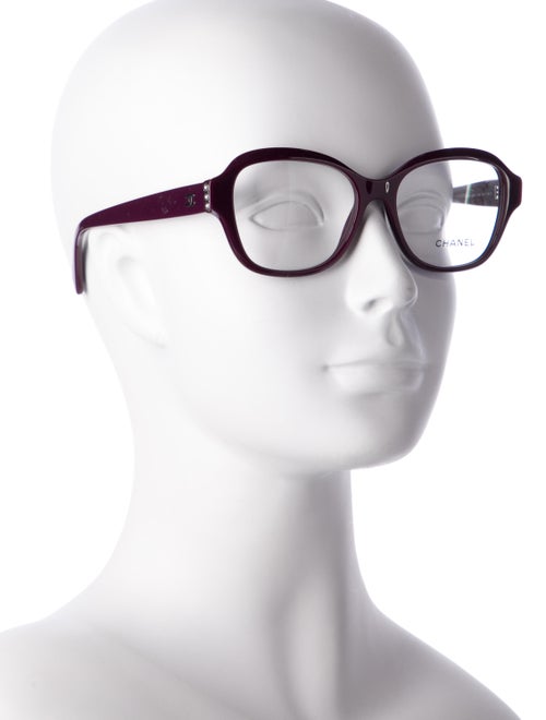 Chanel Interlocking CC Logo Oversize Eyeglasses