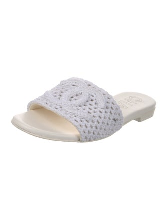 Chanel 2024 Interlocking CC Logo Slides