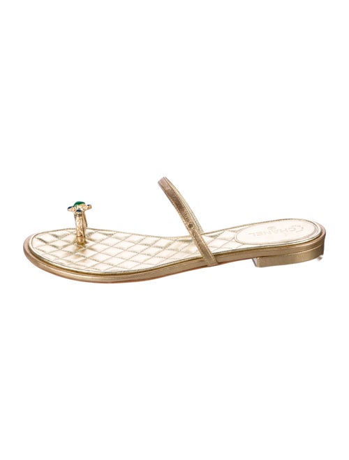 Chanel 2015 Interlocking CC Logo Slides