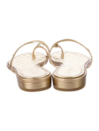 Chanel 2015 Interlocking CC Logo Slides