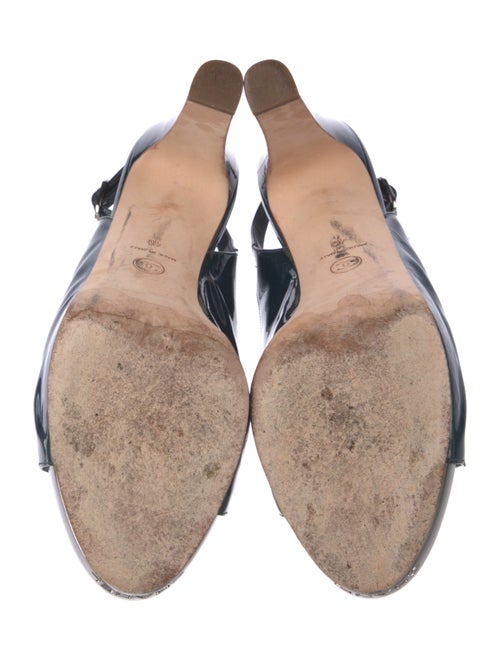 Chanel 2011 Interlocking CC Logo Slingback Pumps