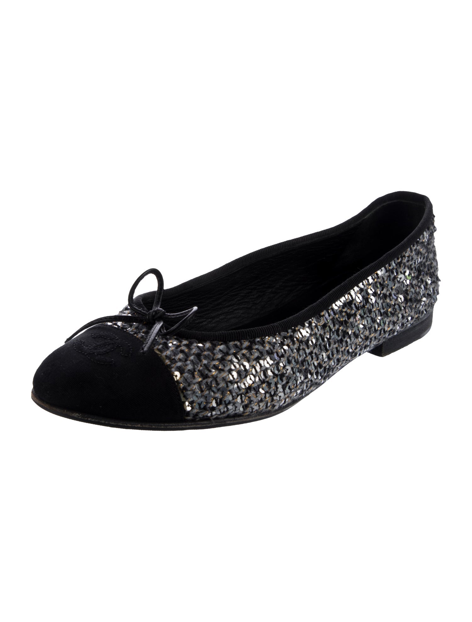 Chanel 2020 Interlocking CC Logo Flats