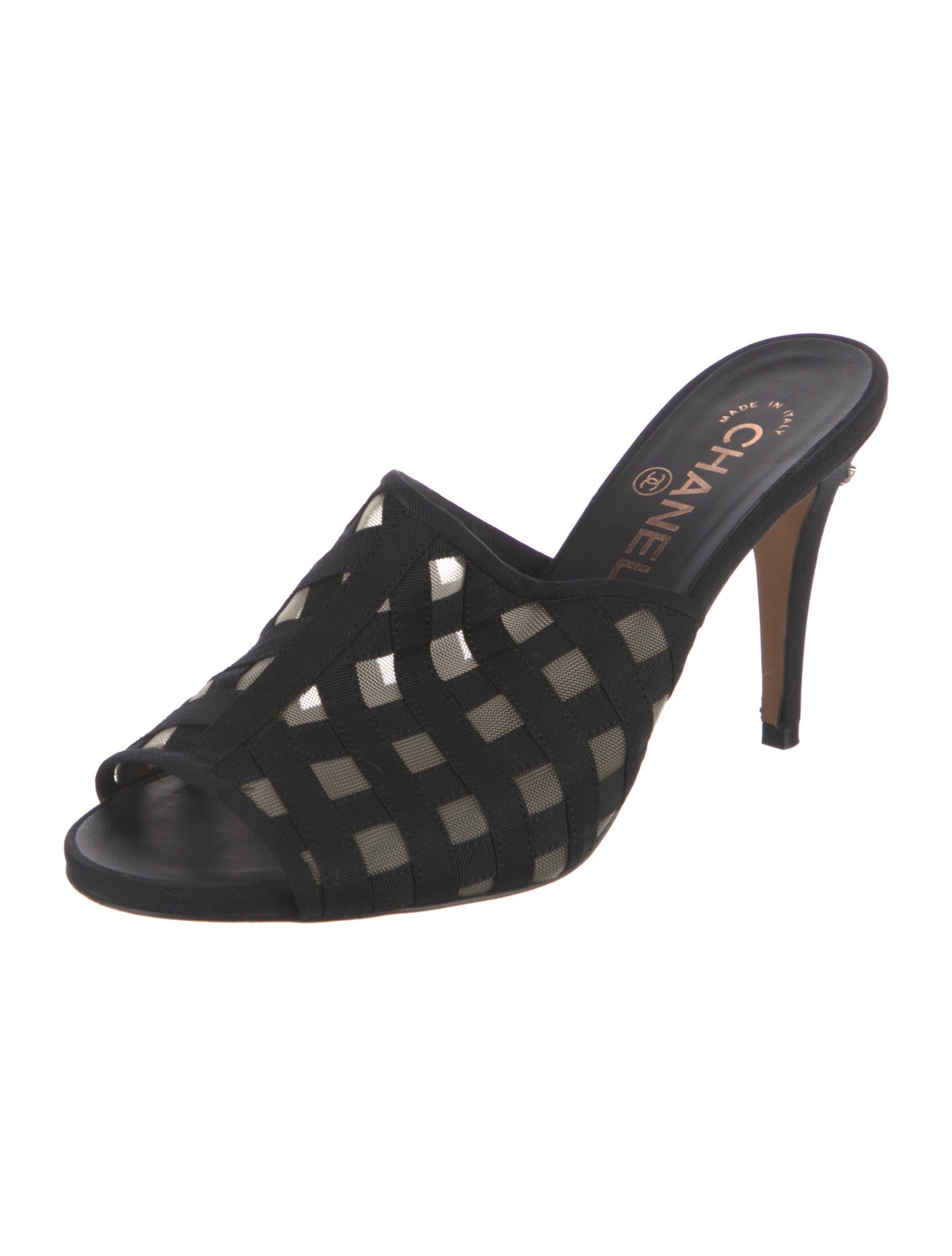 Chanel 2019 Interlocking CC Logo Slides