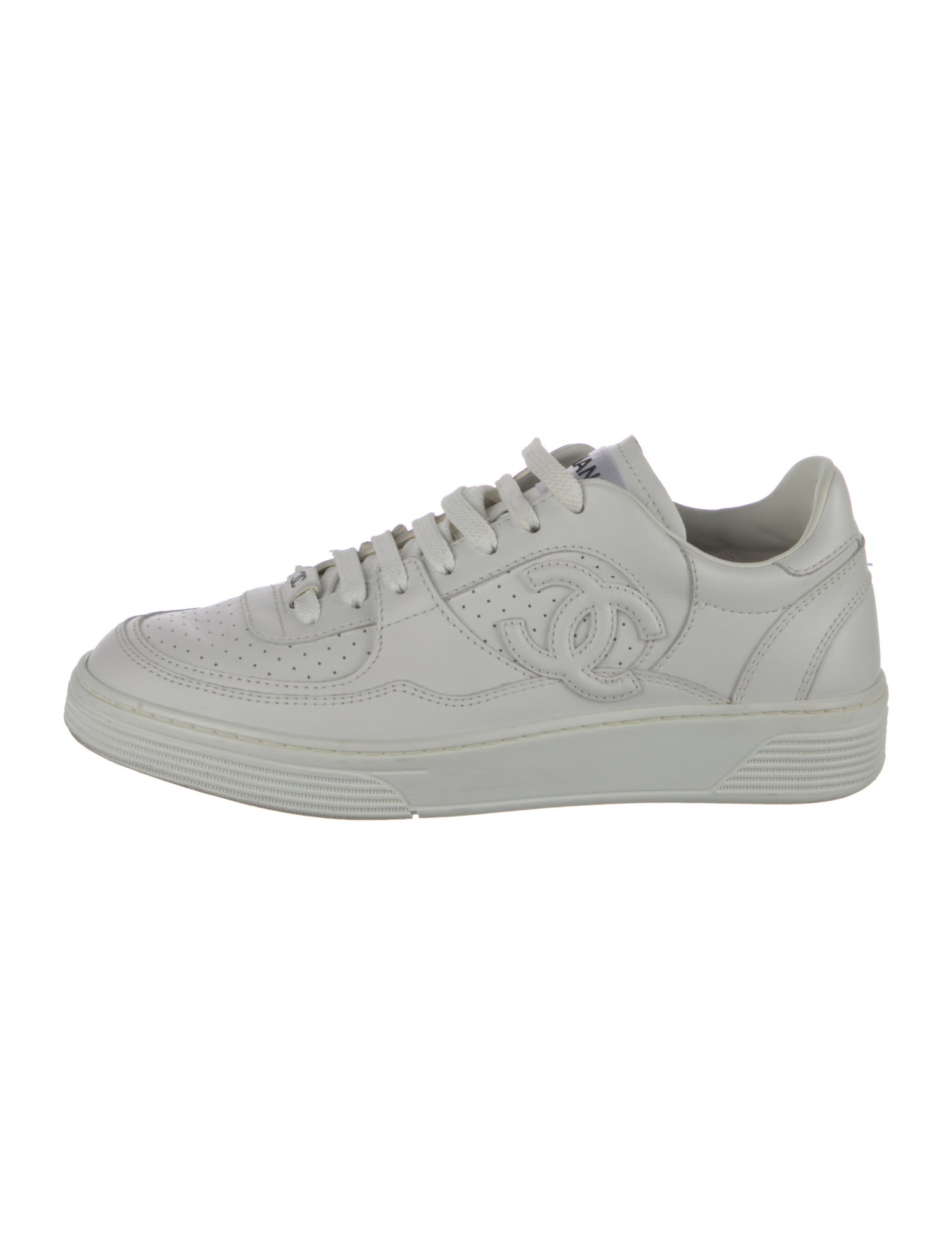 Chanel 2023 Interlocking CC Logo Sneakers