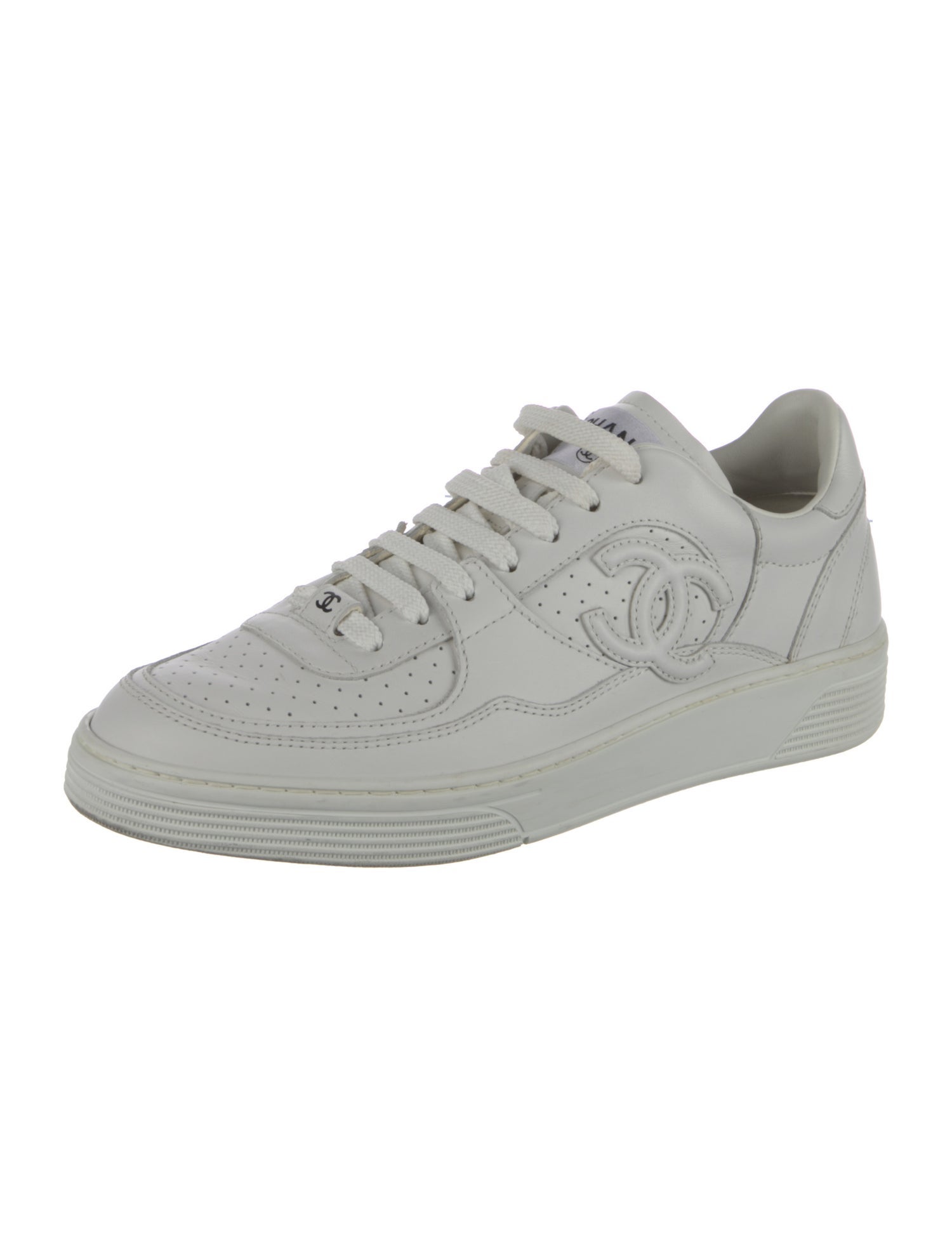 Chanel 2023 Interlocking CC Logo Sneakers