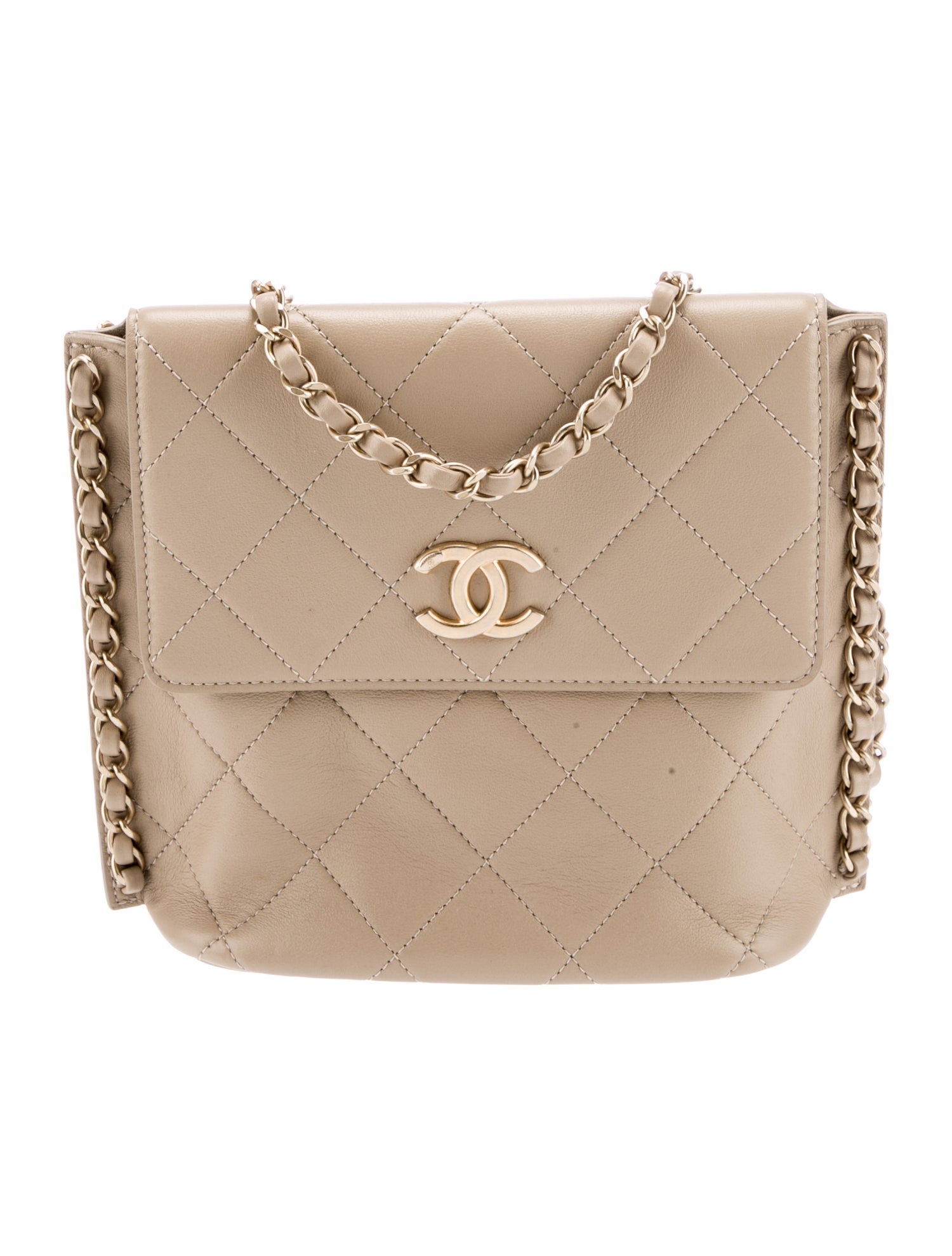 Chanel Small Chain Flap Hobo
