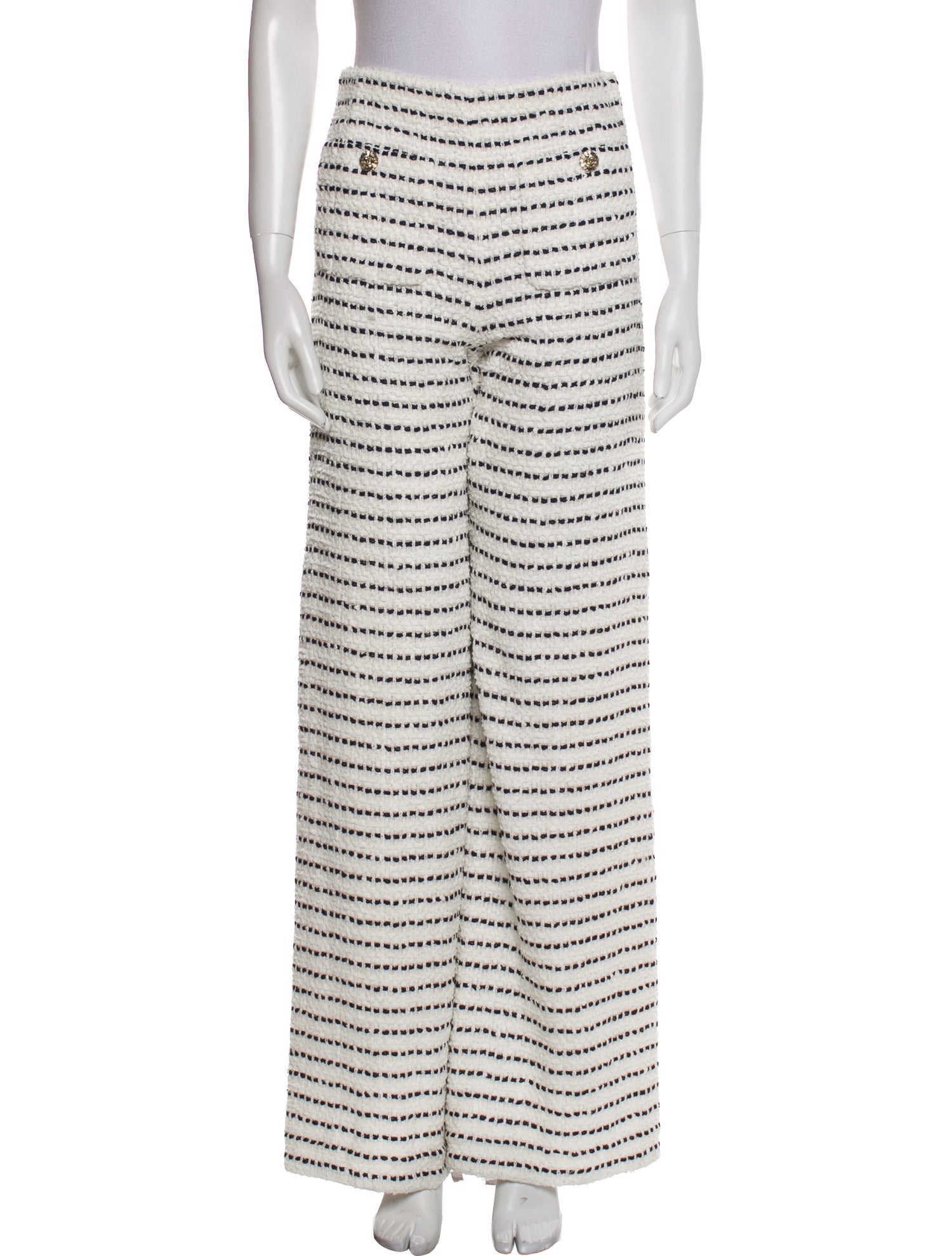 Chanel 2023 Wide Leg Pants