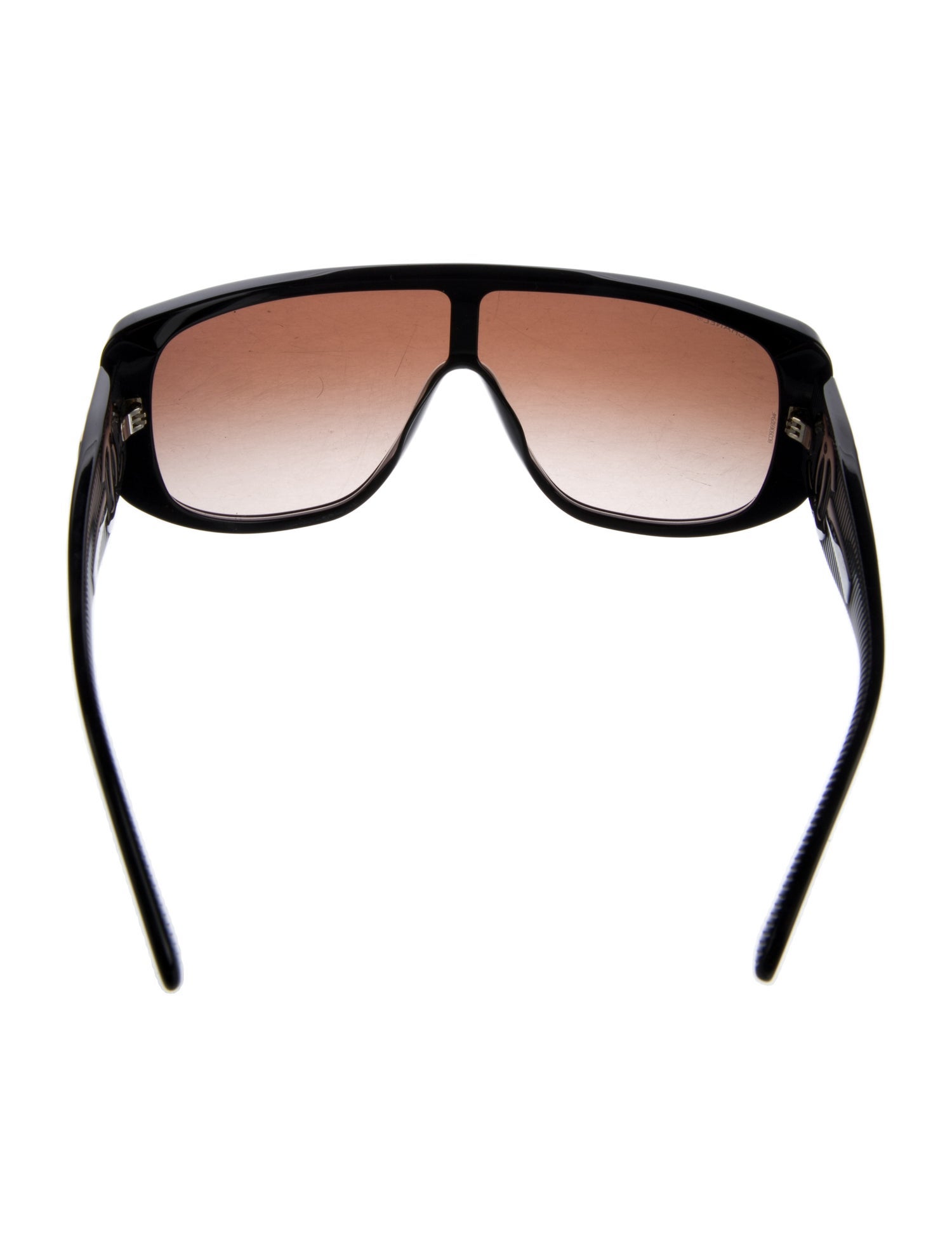 Chanel Interlocking CC Logo Shield Sunglasses