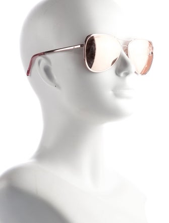 Chanel Interlocking CC Logo Aviator Sunglasses