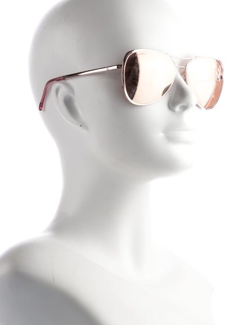 Chanel Interlocking CC Logo Aviator Sunglasses