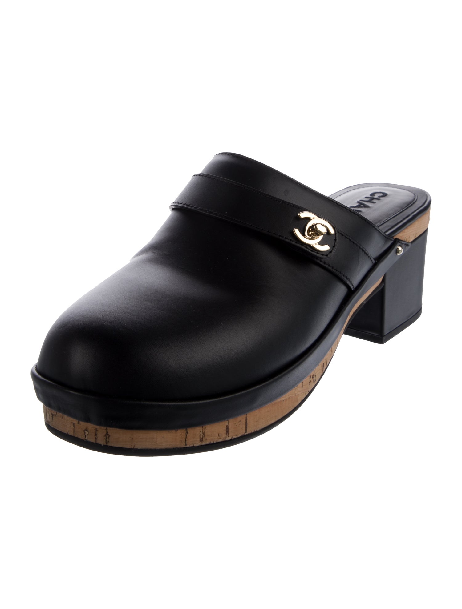 Chanel 2021 Interlocking CC Logo Mules