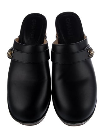 Chanel 2021 Interlocking CC Logo Mules