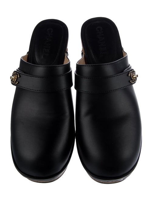 Chanel 2021 Interlocking CC Logo Mules