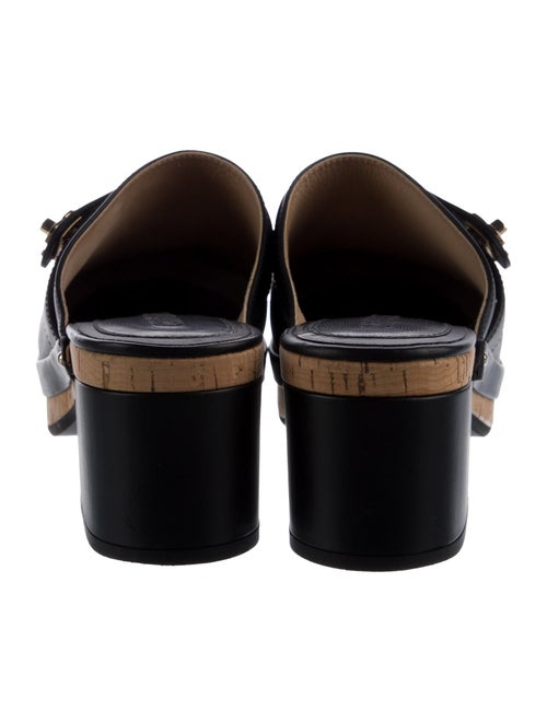 Chanel 2021 Interlocking CC Logo Mules