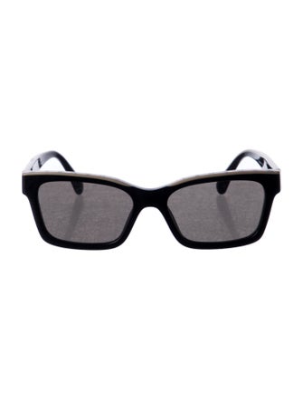 Chanel Interlocking CC Logo Wayfarer Sunglasses