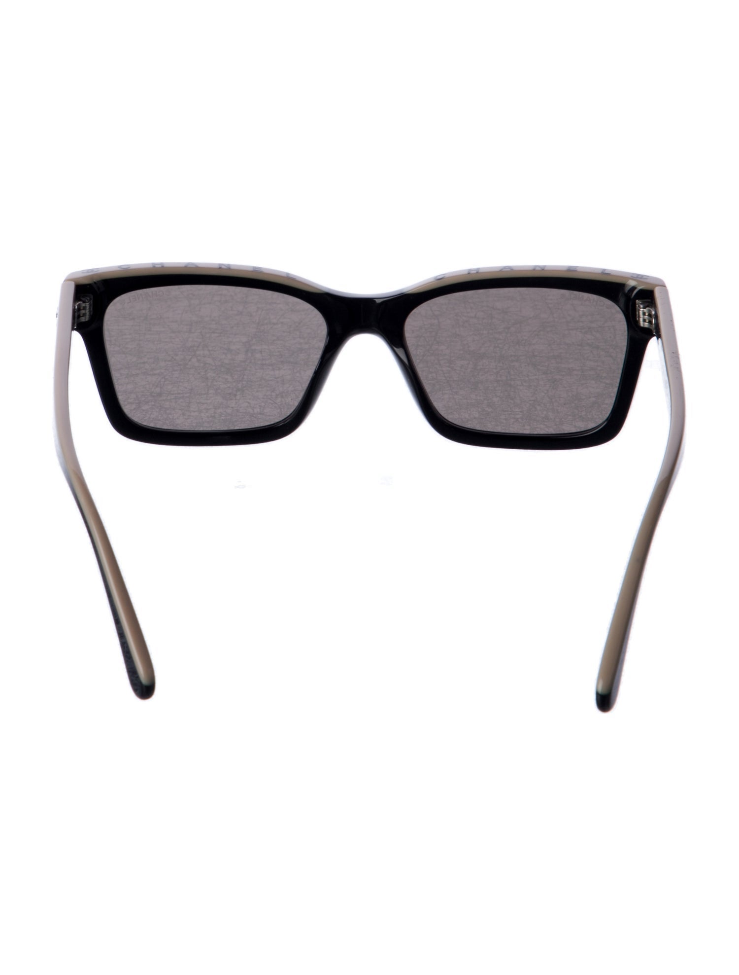 Chanel Interlocking CC Logo Wayfarer Sunglasses