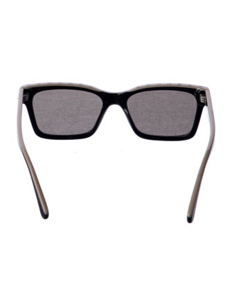 Chanel Interlocking CC Logo Wayfarer Sunglasses