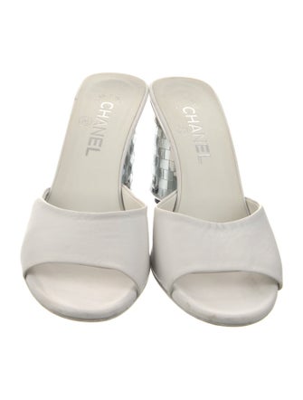 Chanel 2024 Interlocking CC Logo Slides