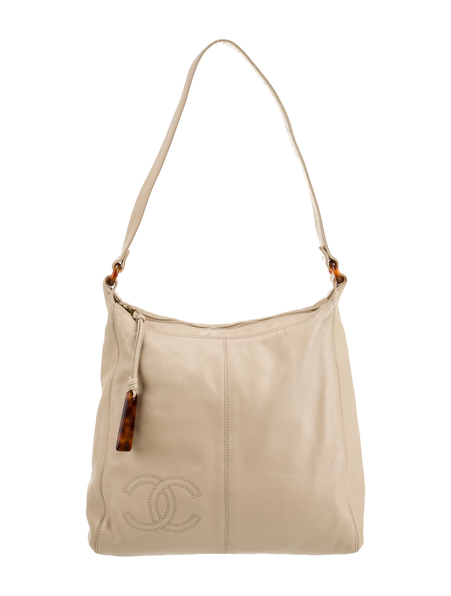 Chanel Tortoiseshell CC Hobo