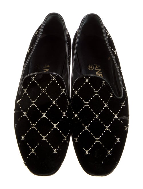 Chanel 2017 Velvet Loafers