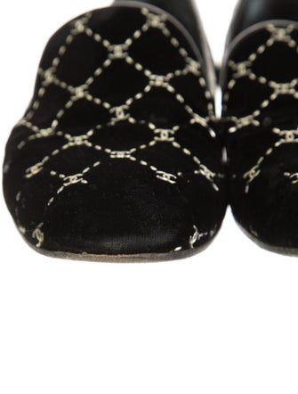 Chanel 2017 Velvet Loafers