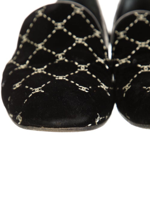 Chanel 2017 Velvet Loafers
