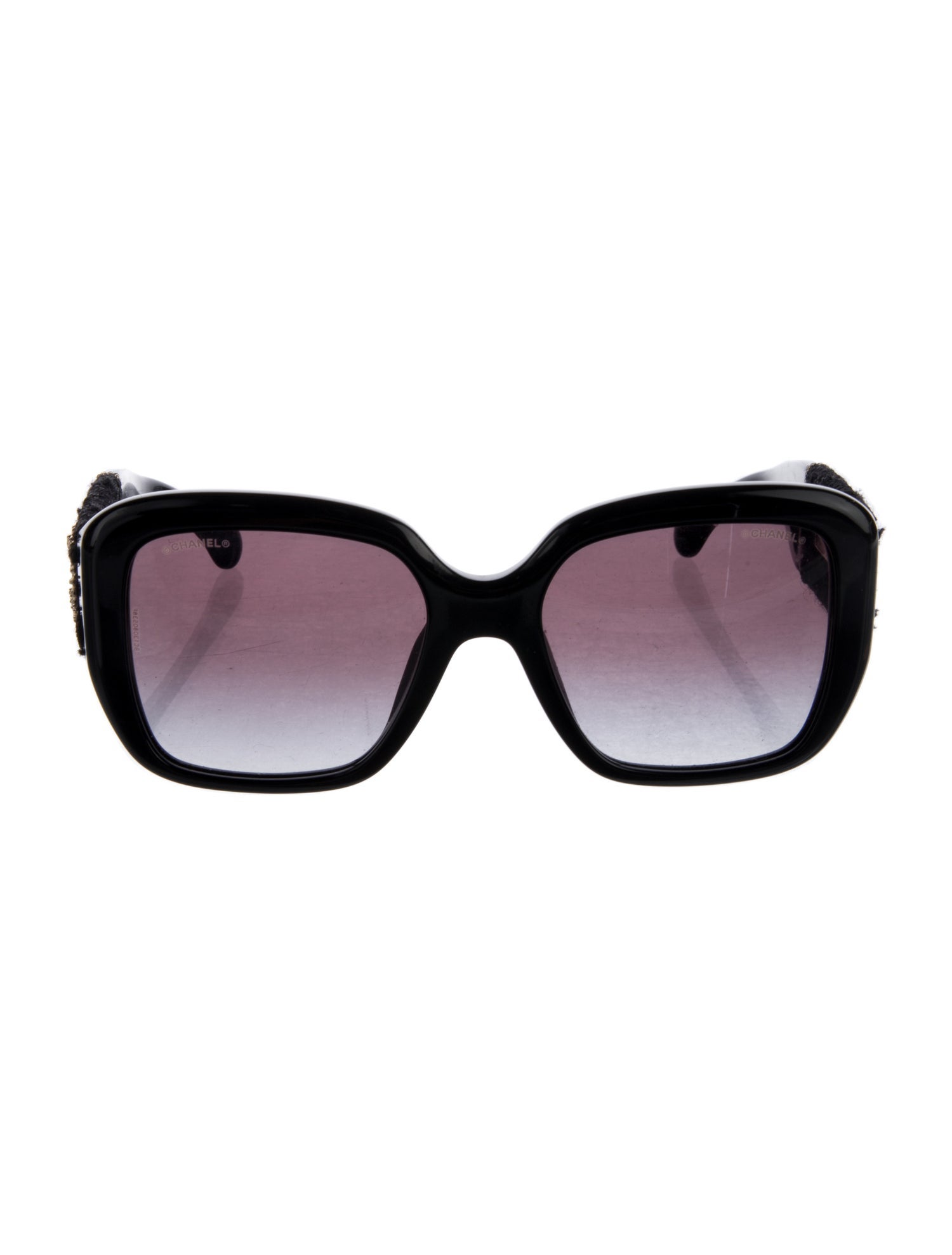 Chanel Interlocking CC Logo Square Sunglasses