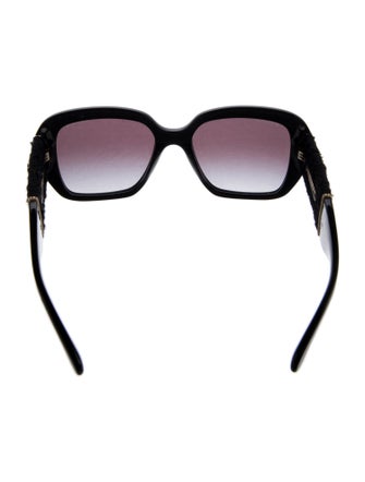 Chanel Interlocking CC Logo Square Sunglasses