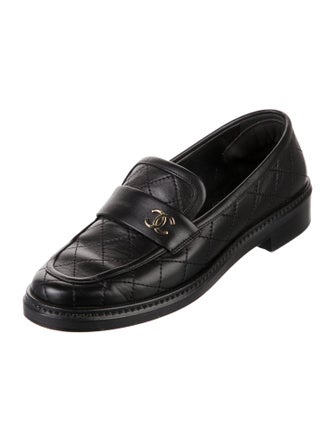 Chanel 2020 Interlocking CC Logo Loafers