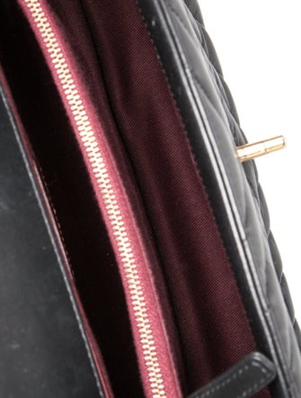 Chanel Small Chevron Coco Handle Bag