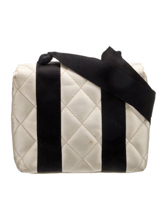 Chanel Satin Bow Evening Bag