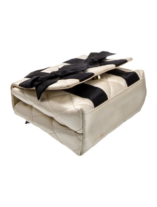 Chanel Satin Bow Evening Bag