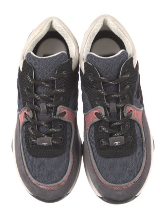 Chanel Interlocking CC Logo Mesh Sneakers