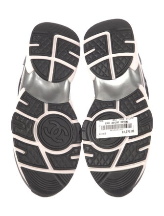 Chanel Interlocking CC Logo Mesh Sneakers