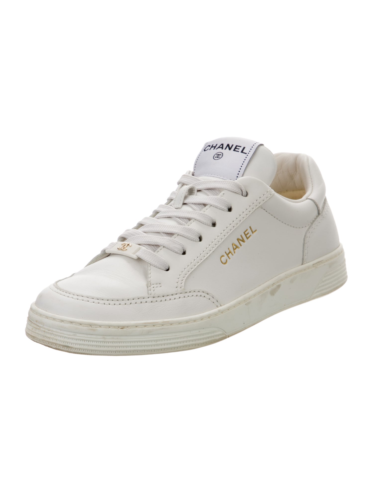 Chanel 2023 Interlocking CC Logo Sneakers