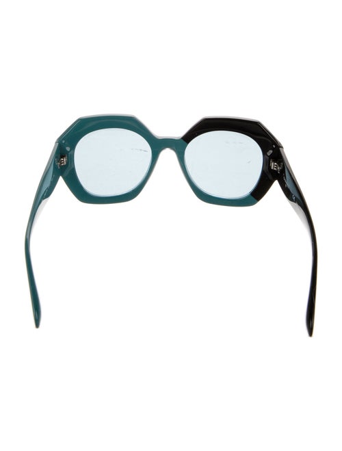 Chanel Interlocking CC Logo Oversize Sunglasses