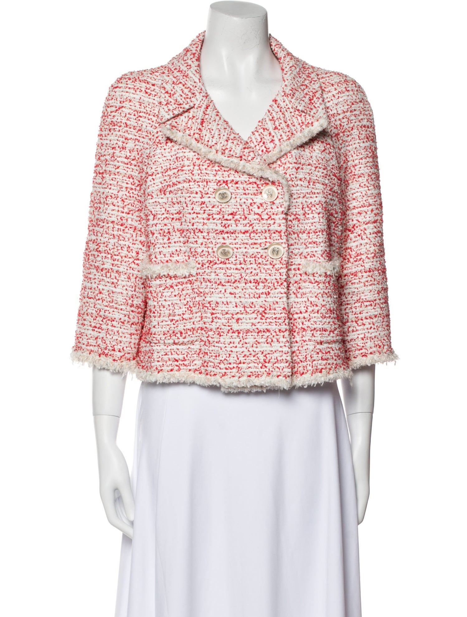 Chanel 2011 Tweed Pattern Blazer