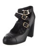 Chanel 2025 Interlocking CC Logo Pumps